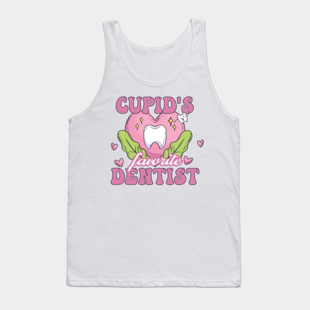 Cupid's Favorite Dentist Tank Top by Exosia store